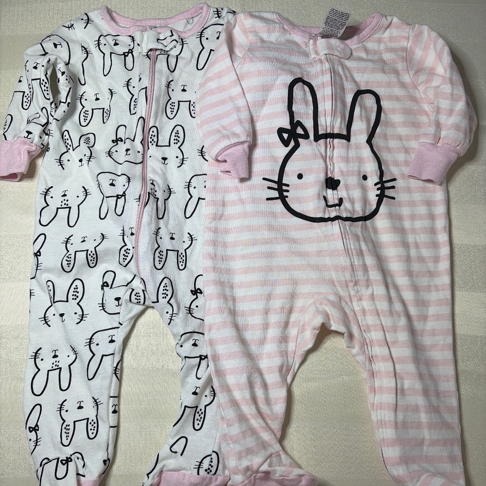 Gerber, Darling Bunny Onesies 3 to 6 months